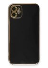 BFS  iPhone 11 Kılıf Volet Silikon - Siyah