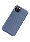 BFS  iPhone 11 Pro Kılıf Auto Focus Karbon Kapak - Lacivert