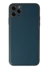 BFS  iPhone 11 Pro Kılıf Coco Deri Silikon Kapak - Mavi