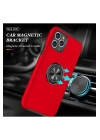 BFS  iPhone 11 Pro Kılıf Elit Yüzüklü Kapak - Kırmızı