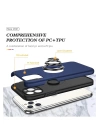 BFS  iPhone 11 Pro Kılıf Elit Yüzüklü Kapak - Lacivert