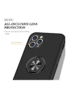 BFS  iPhone 11 Pro Kılıf Elit Yüzüklü Kapak - Siyah