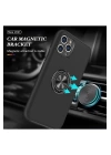 BFS  iPhone 11 Pro Kılıf Elit Yüzüklü Kapak - Siyah