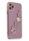 BFS  iPhone 11 Pro Kılıf Esila Silikon - Mor