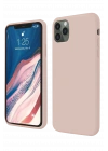 BFS  iPhone 11 Pro Kılıf First Silikon - Rose Gold
