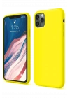 BFS  iPhone 11 Pro Kılıf First Silikon - Sarı
