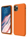 BFS  iPhone 11 Pro Kılıf First Silikon - Turuncu
