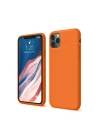 BFS  iPhone 11 Pro Kılıf First Silikon - Turuncu
