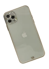 BFS  iPhone 11 Pro Kılıf Liva Taşlı Silikon - Beyaz