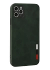 BFS  iPhone 11 Pro Kılıf Loop Deri Silikon - Yeşil