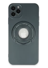 BFS  iPhone 11 Pro Kılıf Lukka Magneticsafe Kapak - Koyu Yeşil