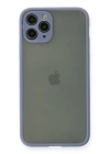 BFS  iPhone 11 Pro Kılıf Montreal Silikon Kapak - Gri