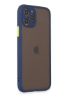 BFS  iPhone 11 Pro Kılıf Montreal Silikon Kapak - Lacivert