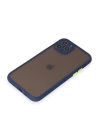 BFS  iPhone 11 Pro Kılıf Montreal Silikon Kapak - Lacivert