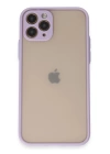 BFS  iPhone 11 Pro Kılıf Montreal Silikon Kapak - Mor