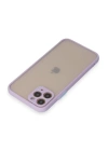 BFS  iPhone 11 Pro Kılıf Montreal Silikon Kapak - Mor