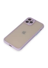 BFS  iPhone 11 Pro Kılıf Montreal Silikon Kapak - Mor