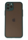 BFS  iPhone 11 Pro Kılıf Montreal Silikon Kapak - Yeşil