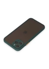 BFS  iPhone 11 Pro Kılıf Montreal Silikon Kapak - Yeşil