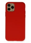 BFS  iPhone 11 Pro Kılıf Nano içi Kadife Silikon - Kırmızı