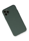 BFS  iPhone 11 Pro Kılıf Nano içi Kadife Silikon - Koyu Yeşil