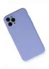 BFS  iPhone 11 Pro Kılıf Nano içi Kadife Silikon- Lila