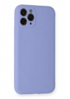 BFS  iPhone 11 Pro Kılıf Nano içi Kadife Silikon- Lila