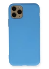BFS  iPhone 11 Pro Kılıf Nano içi Kadife Silikon - Mavi