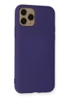 BFS  iPhone 11 Pro Kılıf Nano içi Kadife Silikon - Mor