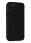 BFS iPhone 11 Pro Kılıf Nano içi Kadife Silikon - Siyah