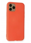 BFS  iPhone 11 Pro Kılıf Nano içi Kadife Silikon - Turuncu