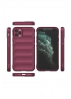 BFS iPhone 11 Pro Kılıf Optimum Silikon - Bordo
