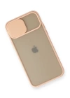BFS  iPhone 11 Pro Kılıf Palm Buzlu Kamera Sürgülü Silikon - Pembe