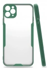 BFS  iPhone 11 Pro Kılıf Platin Silikon - Yeşil