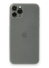 BFS  iPhone 11 Pro Kılıf PP Ultra İnce Kapak - Beyaz