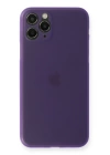 BFS  iPhone 11 Pro Kılıf PP Ultra İnce Kapak - Mor
