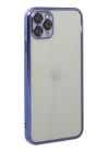 BFS  iPhone 11 Pro Kılıf Razer Lensli Silikon - Mor