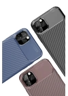 BFS  iPhone 11 Pro Max Kılıf Auto Focus Karbon Kapak - Siyah