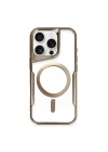 BFS  iPhone 11 Pro Max Kılıf Boyi Magsafe Silikon Kapak - Kahverengi