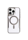 BFS  iPhone 11 Pro Max Kılıf Boyi Magsafe Silikon Kapak - Titan Gri