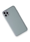 BFS  iPhone 11 Pro Max Kılıf Coco Deri Silikon Kapak - Turkuaz