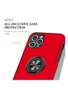 BFS  iPhone 11 Pro Max Kılıf Elit Yüzüklü Kapak - Kırmızı