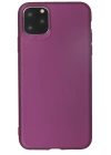 BFS  iPhone 11 Pro Max Kılıf First Silikon - Mürdüm