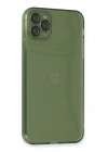 BFS  iPhone 11 Pro Max Kılıf Fly Lens Silikon - Yeşil