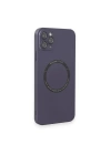 BFS  iPhone 11 Pro Max Kılıf Jack Magneticsafe Lens Silikon - Mor
