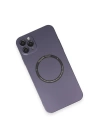 BFS  iPhone 11 Pro Max Kılıf Jack Magneticsafe Lens Silikon - Mor