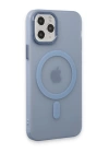 BFS  iPhone 11 Pro Max Kılıf Lodos Magneticsafe Mat Kapak - Sierra Blue