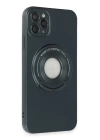 BFS  iPhone 11 Pro Max Kılıf Lukka Magneticsafe Kapak - Koyu Yeşil