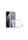 BFS  iPhone 11 Pro Max Kılıf Miami Şeffaf Silikon - Lila