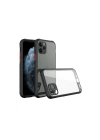 BFS  iPhone 11 Pro Max Kılıf Miami Şeffaf Silikon - Siyah
